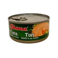 Conserva de Ton Bucati in Suc Propriu, Giana, 160 g
