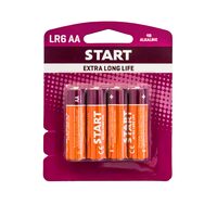 Baterie Extra Long Life alcalina R6/AA, set 4 bucati