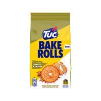 Bake Rolls Tuc cu aroma de masline si rosii, 80 g 