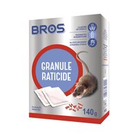 BROS Otravă Rozătoare Pelete 140 g, Deratizare Eficientă