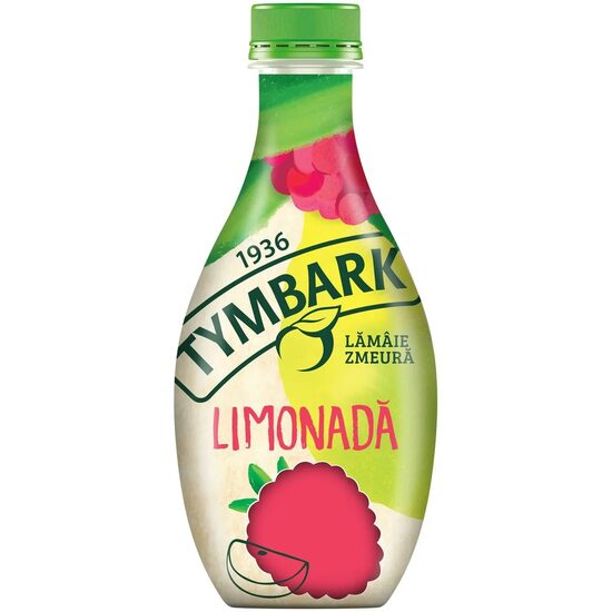 Tymbark Limonadă Lămâie & Zmeură 0.4L | Băutură răcoritoare  SGR