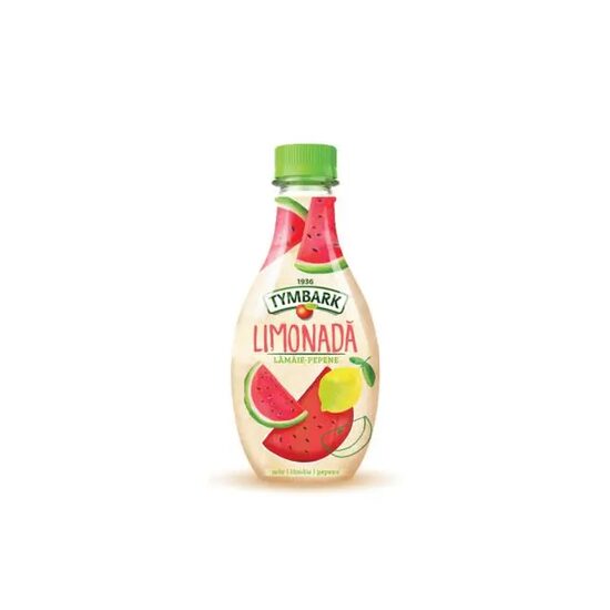 Tymbark Limonadă Lămâie & Pepene 0.4L | Băutură răcoritoare fructată  SGR