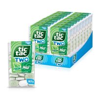 Drajeuri Tic Tac TWO Spearmint Fresh & Mild 16 x 38.5g