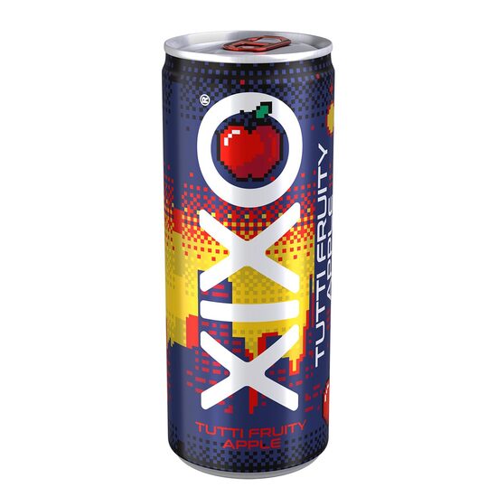 Bautura carbogazoasa energizanta XIXO Apple, doza, 250ml, SGR 