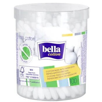 Bella Bețișoare Igienice pentru Urechi, Cutie 100 buc.