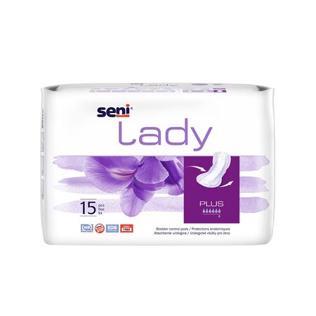 Absorbante zilnice Lady, Plus, 15 bucati, Seni