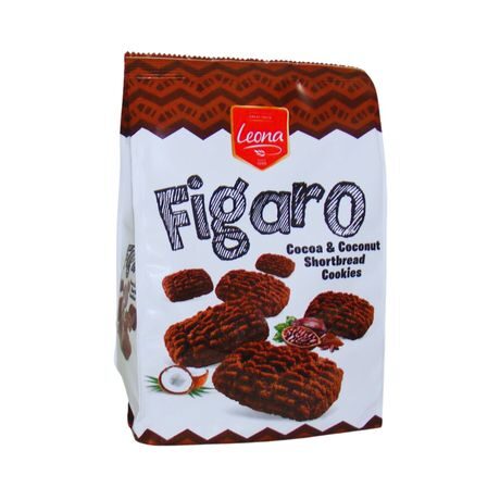 Leona fursecuri Figaro cacao si cocos 300g