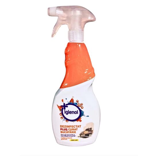 Igienol Spray Dezinfectant Bucătărie 750ml – Antibacterian Eficient