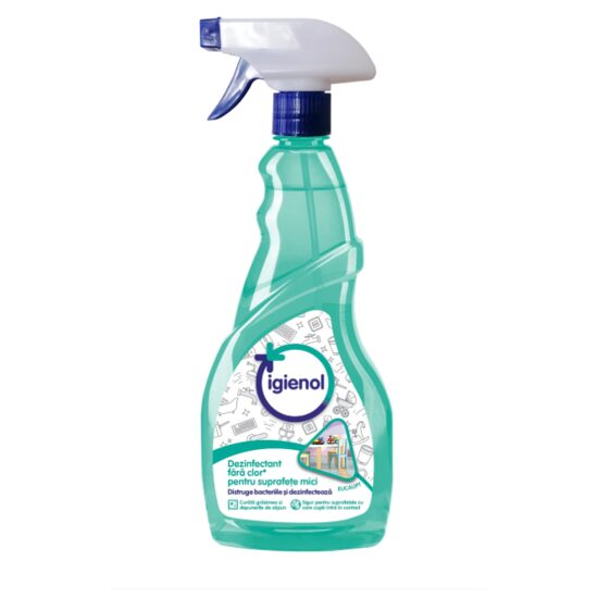 Igienol Spray Dezinfectant Eucalipt 750ml – Elimină Bacteriile și Mirosurile
