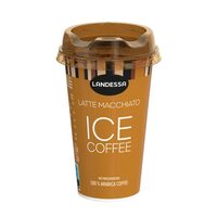 Ice coffe latte macchiato Landessa, pahar, 230ml