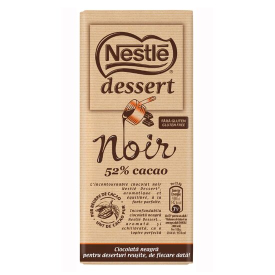 Ciocolata de menaj neagra 205g,Nestlé