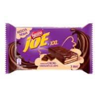 Joe XXL Napolitane crocante cu crema de lapte invelite in ciocolata cu lapte 46 g, 20 bucati