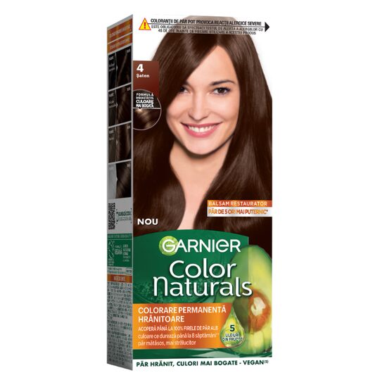 Color Naturals Garnier Vopsea de Păr 4 Șaten