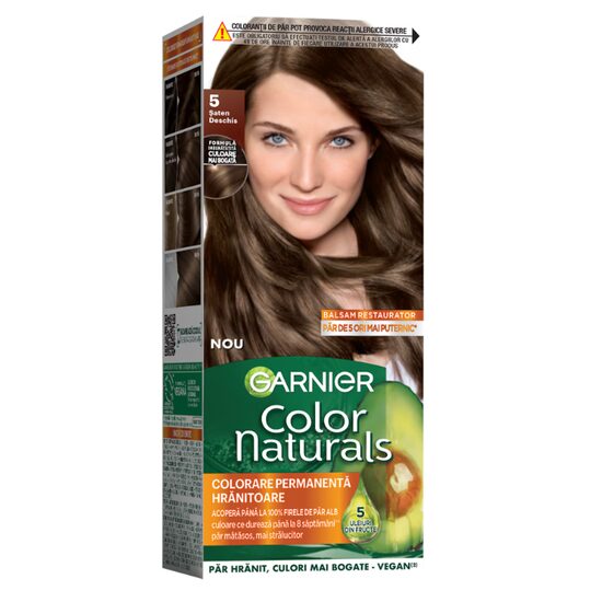 Color Naturals Garnier Vopsea de Păr 5 Șaten Deschis