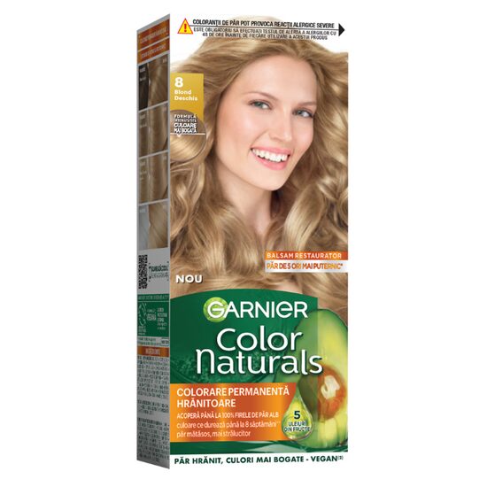 Color Naturals Garnier Vopsea de Păr 8 Blond Deschis