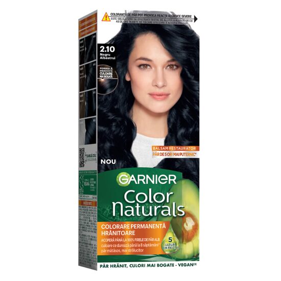 Color Naturals Garnier Vopsea de Păr 2.10 Negru Albăstrui