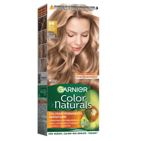 Color Naturals Garnier Vopsea de Păr 8N Blond Deschis Natural