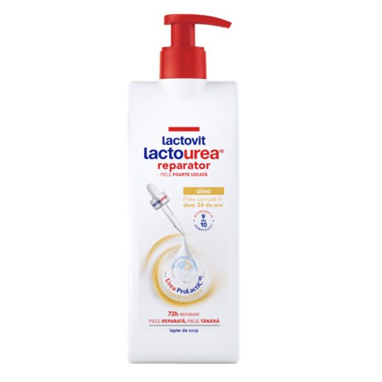 Lapte de corp Lactovit Lactourea Oleo, 400 ml