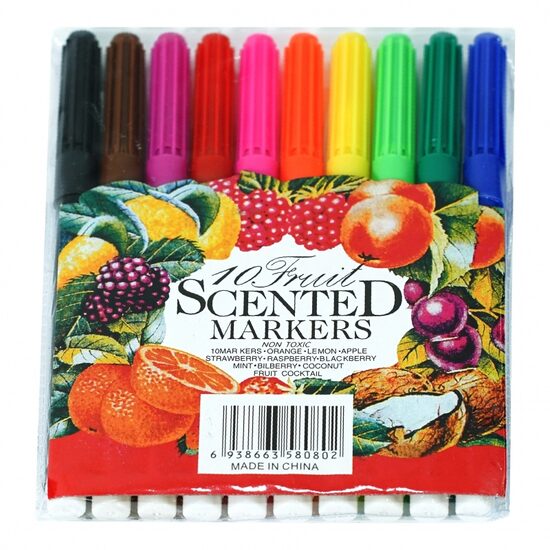 Set 12 carioci cu aroma de fructe