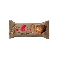 Măgura Prăjitură cu cremă de cafea și macaron, glazură de cacao și lapte – 35 g