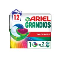 Detergent de rufe capsule Ariel Grandios PODS® Color, 12 spalari