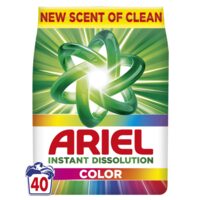 Detergent De Rufe Pudra Ariel Color, 2.6 kg, 40 Spalari