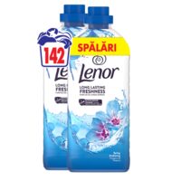 Pachet Balsam De Rufe Lenor Spring Awakening, 2x 1.491L, 142 spalari