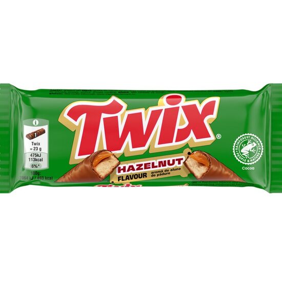 Twix Baton cu biscuit, caramel si alune, invelit in ciocolata cu lapte 46g