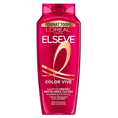 Sampon pentru protejarea culorii Color Vive, 700 ml, Elseve