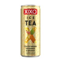 Bautura pe baza de ceai negru XIXO Ice Tea Mango&Ananas, doza, 250ml, SGR