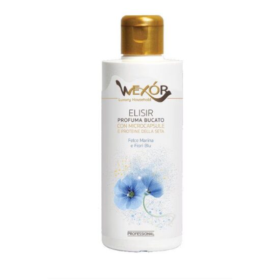 Parfum pentru Rufe cu Microcapsule Felce Marine & Flori Blu Wexor, 200 ml
