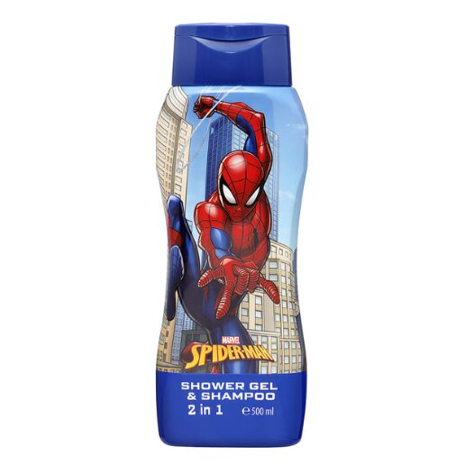 Gel de Dus si Sampon 2 in 1, Spider-Man Marvel, 500 ml