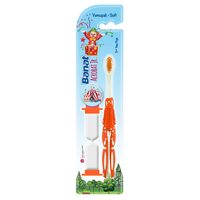 Periuta dinti copii + clepsidra Acrobat, Soft, +5 ani, Banat