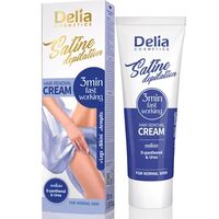 Crema depilatoare Satine 3 Min Fast Working, 100ml, Delia Cosmetics