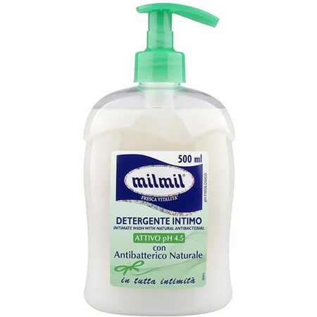 Mil Mil Săpun Lichid Intim Antibacterian Natural, 500 ml