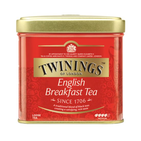 Ceai Negru Twinings English Breakfast, Cutie Metalică, 100 g