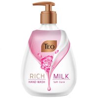 Sapun lichid pentru maini Rich Milk Soft Care, 400 ml, Teo