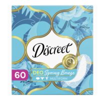 Absorbante Discreet Deo Spring Breeze 60 buc