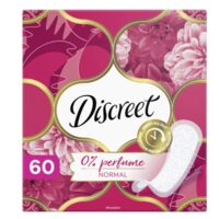 Absorbante zilnice Normal fara parfum, Discreet, 60 buc