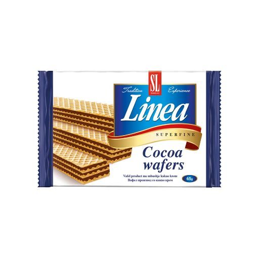 Linea Choco Wafers 65g 