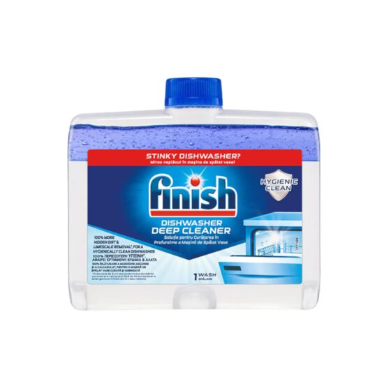 Solutie de curatare masina de spalat vase Finish Fresh, 250 ml
