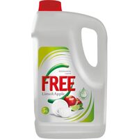 Free Detergent Lichid de Vase Măr & Lime, 5 L