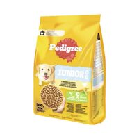 Hrană uscată pentru câini Pedigree Junior M/L cu pasăre și legume 500 g