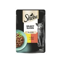 Sheba Plic cu Vită & Pui în Sos, 85 g