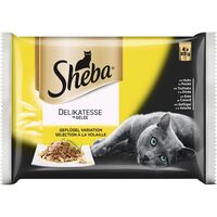 Sheba Plic Selecții cu Carne de Pasăre, 85 g