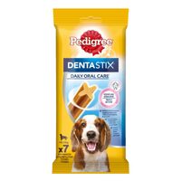 Pedigree DentaStix batoane dentare pentru caini de talie medie 180 g