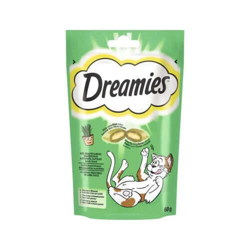 Recompensă pentru pisici Dreamies Iarba pisicii 60 g