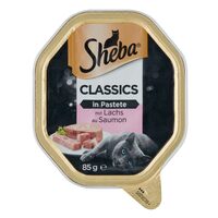 Sheba Tăviță Pate cu Somon, 85 g