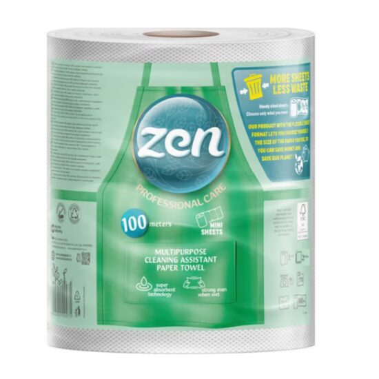 Prosop hartie monorola, Zen, 2 straturi, 770 foi, 100 m