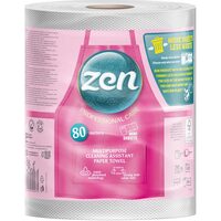 Prosop de hârtie Zen Professional Care, 615 bucăți detașabile, 80 m, 3 straturi, 1 rolă